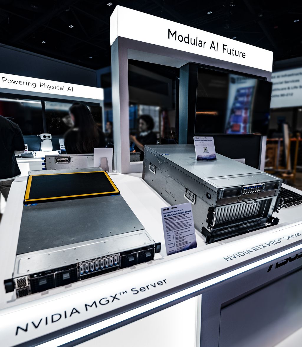 ASUS MGX Server with NVIDIA RTX PRO 4500 Blackwell Server Edition or NVIDIA RTX PRO 6000 Blackwell Server Edition GPUs